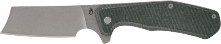 Gerber Asada Olive taskunuga 7,6 cm stonewash-teraga ja micarta käepidemega