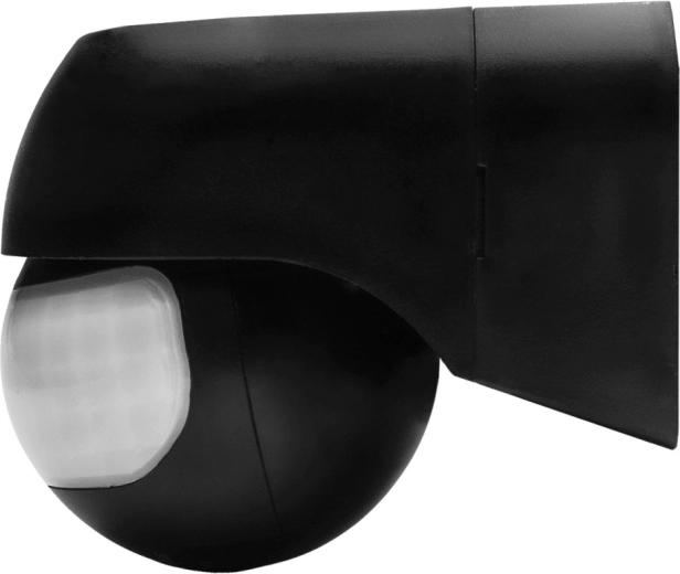 Wide 180° coverage and range up to 12 m