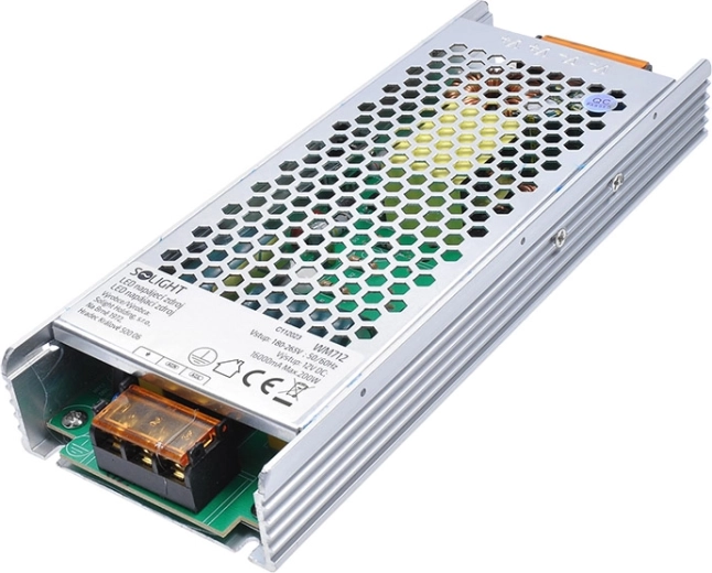 Solight LED-toiteallikas 230 V pealt 12 V-le 200 W IP20