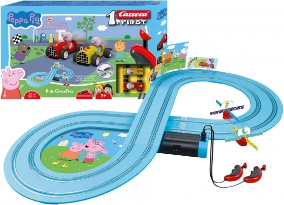 Carrera First võidusõidurada Peppa Pig 2,4 m