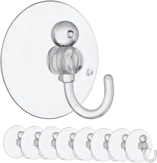 Set of Suction Hooks 3.5 cm – 8 pcs