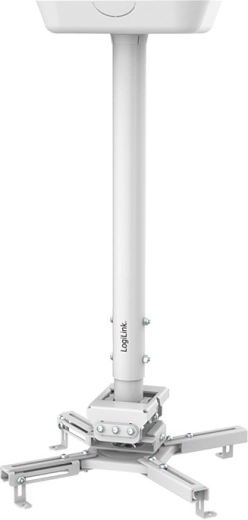 Laekinnitus projektorile koos 595–895 mm pikkuse varrega, valge