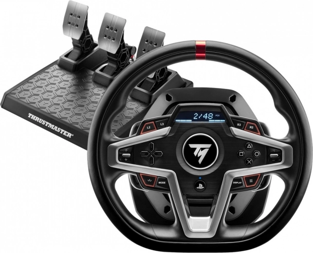 Thrustmaster T248 võidusõidurool koos pedaalidega PlayStationi ja PC jaoks