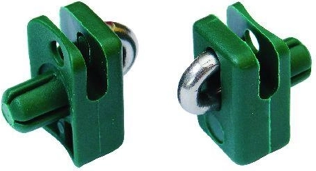 Klamber pingutustraadile roostevaba/tsingitud – komplekt 10 tk