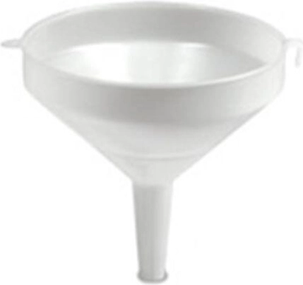 Plastlehter 35 cm, valge