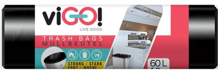 Prügikotid 60 l VIGO DeLuxe, 10 tk
