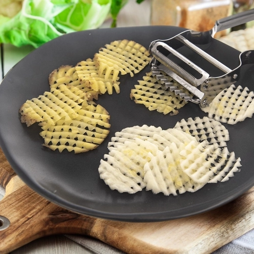 Täpne viilutamine ja waffle-lõiked