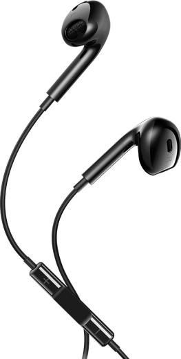 Juhtmega kõrvaklapid Maxlife MXEP-04 USB-C, mustad