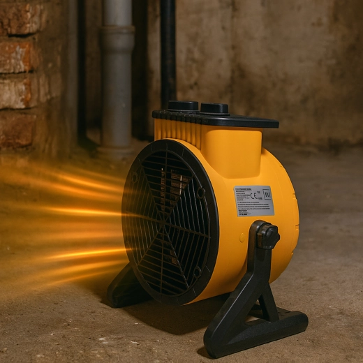 Kaasaskantav ja suunatav küte