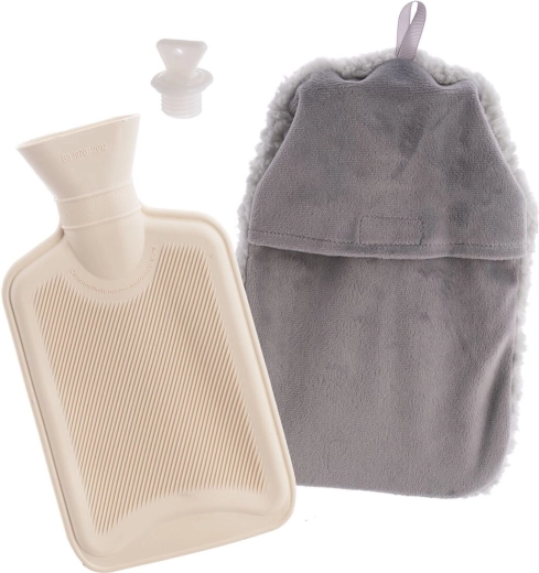 Rubber bottle that retains heat well
