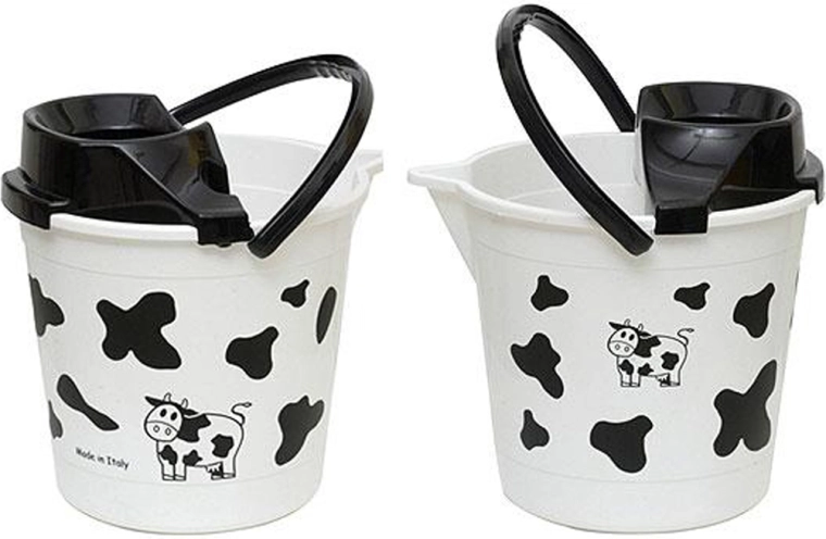 Plastämber integreeritud vääntajaga 12 l, lehma motiiviga