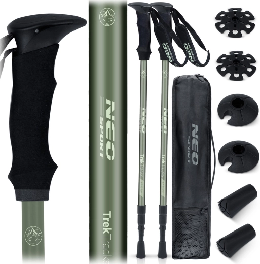 NEO SPORT NS-381 matkakepid vedrustuse ja lisatarvikutega
