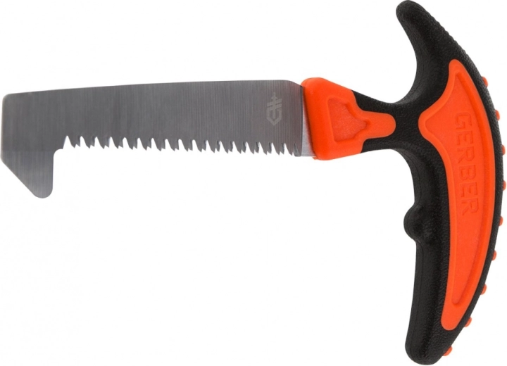 Gerber Vital Pack Saw jahisaag 8,8 cm, oranž‑must, vutlariga