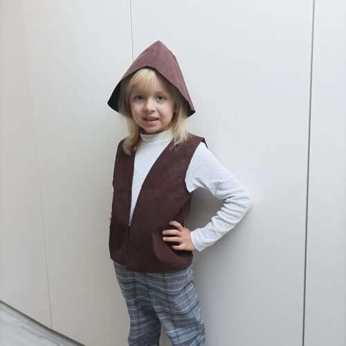 2-osaline komplekt: vest + müts