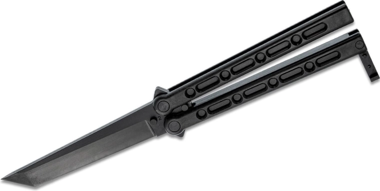 Cold Steel FGX Balisong Tanto libliknuga Griv-Ex materjalist, must, 12,7 cm