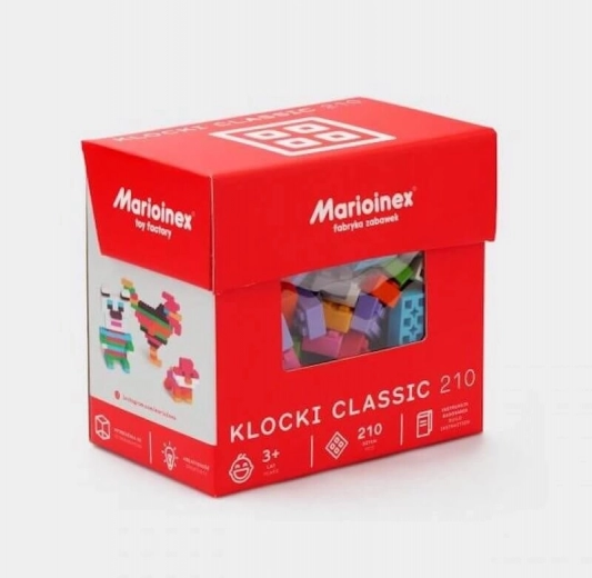 Konstruktor Classic ehitusklotside komplekt 210 osaga