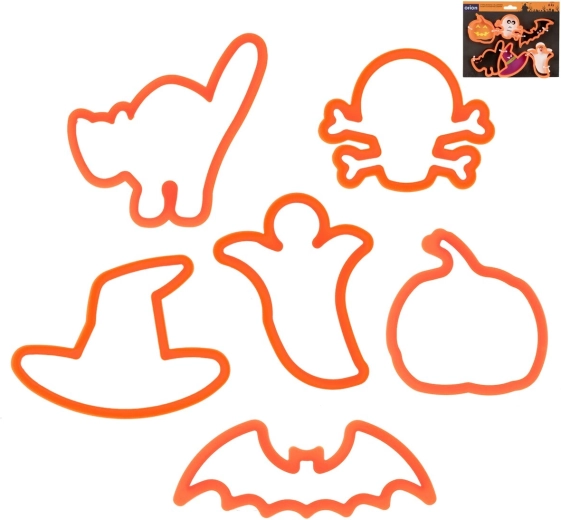 Orioni plastmassist halloweeni-vormid – 6 tk