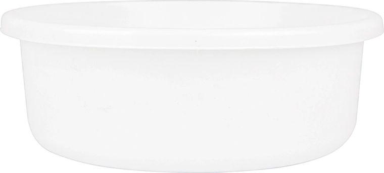 Classic Round Bowl 46 cm, 20 L, White