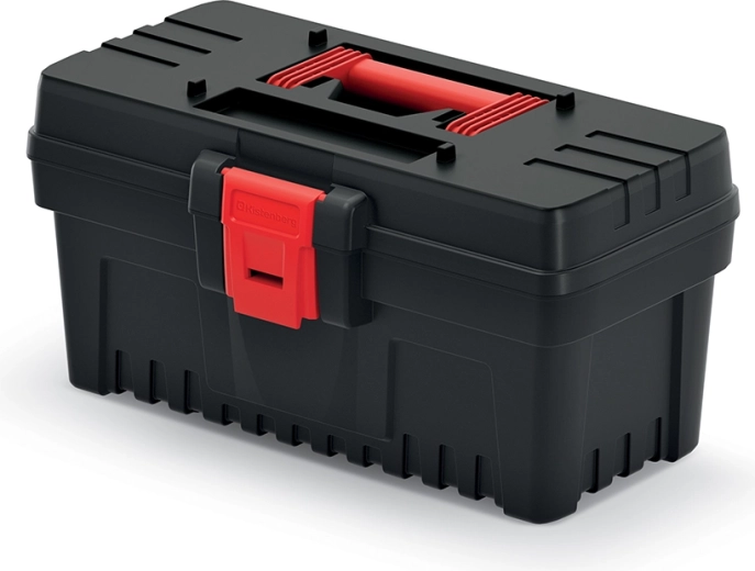 Tööriistakohver Prosperplast Dark 40, 36 × 19,3 × 18,6 cm, must