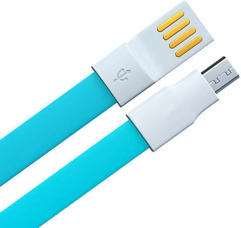 Micro USB andmekaabel 1,2 m sinine Remax