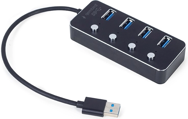 Individual switches and LEDs
