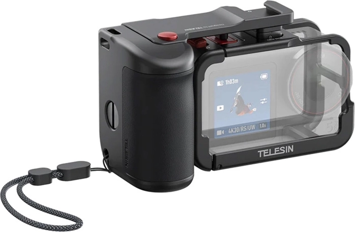 Telesini käepidemega kaitseümbris DJI Osmo Action 3/4/5 jaoks