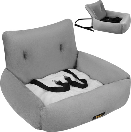 PURLOV L koera turvatool autosse, hall, 53 × 42 × 30 cm