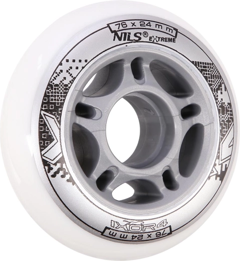 Rattad NILS EXTREME PU 76 × 24 valged (komplekt 4 tk)