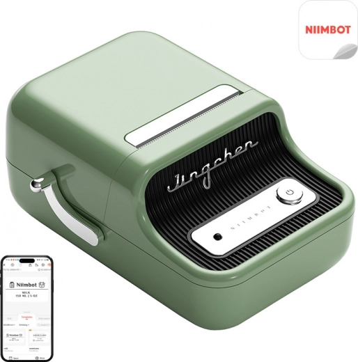 Kaasaskantav sildiprinter Niimbot B21 Pro – Roheline