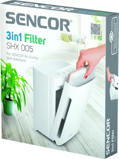 Sencor SHX 005 3-ühes filter õhupuhastile SHA 6400WH