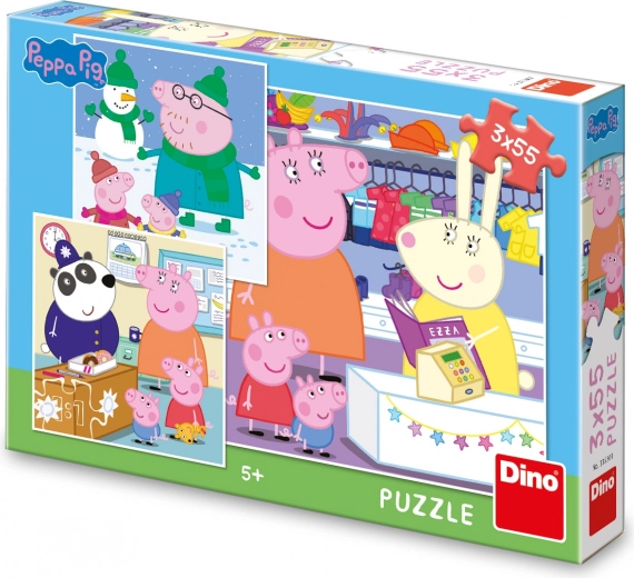 Pusle PEPPA PIG – rõõmus pärastlõuna 3×55 tükki