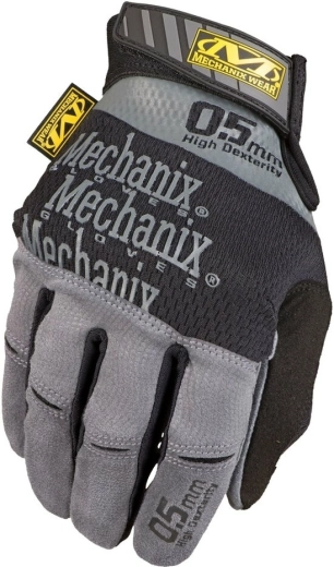 Mechanix Specialty Hi‑Dexterity 0.5 taktilised taktikalised kindad XXL must‑hallid