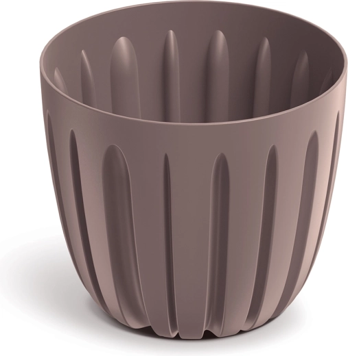 Plastist lillepott Wario 13,8 cm marsala
