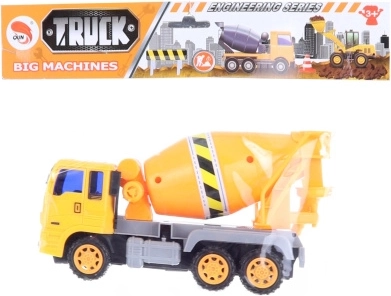 Plastic toy cement mixer truck for kids 20 cm