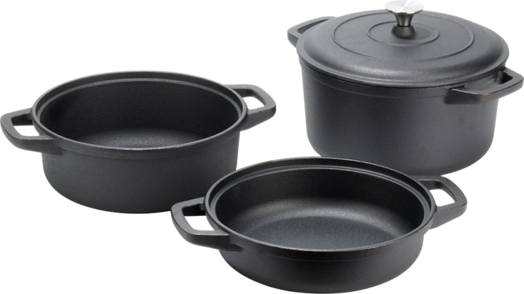 Three sizes for maximum flexibility