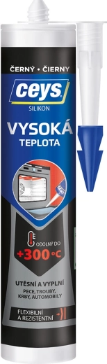 Kõrgetemperatuuriline silikoon must 280 ml CEYS