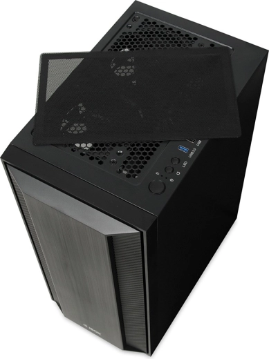 Magnetic dust filter and practical top ports