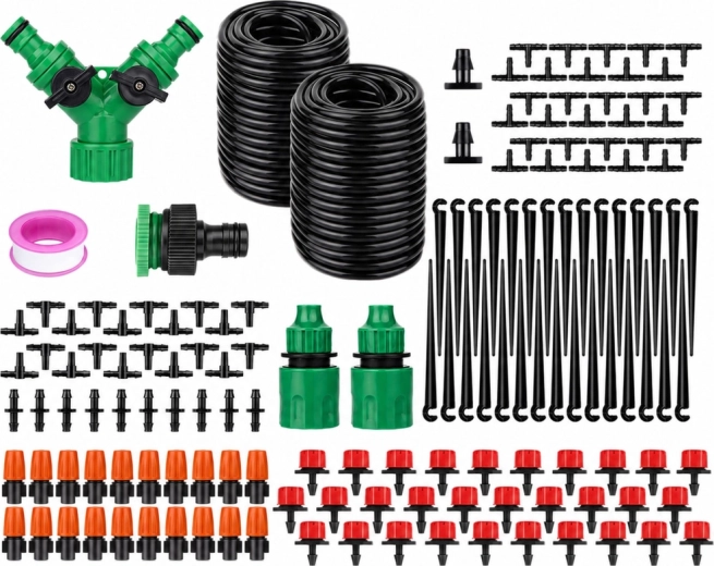 Adjustable nozzles and drippers for different plants