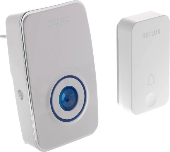 RETLUX Wireless Doorbell with Battery-Free Button