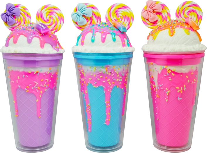 Cup with Lid and Straw Mouse 480 ml