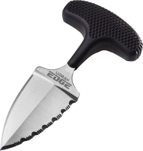 Torketääk Cold Steel Urban Edge 50/50 teritusega, 6,4 cm, must, Kray-Ex, Secure-Exi tupp