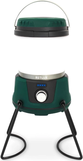 Retluxi akupangaga matkalamp