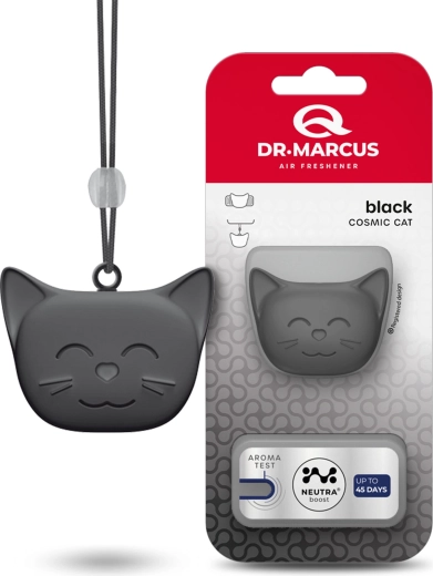 Dr. Marcus Cosmic Cat autoõhuvärskendaja Black