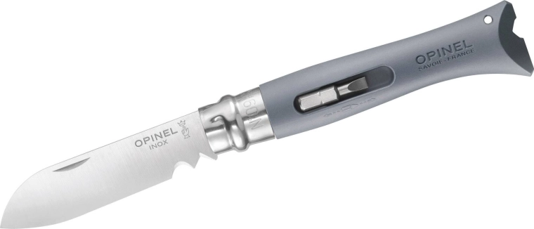 Opinel N°09 DIY hall multifunktsionaalne taskunuga 8 cm