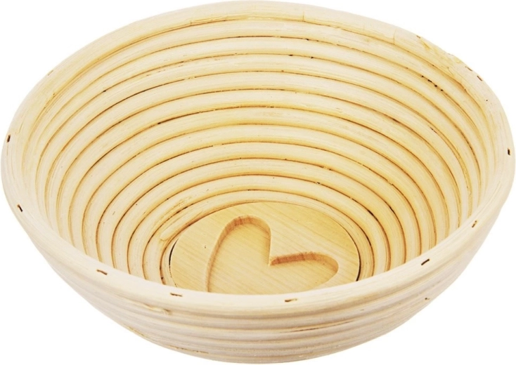 Rattanist kergituskorv leiva kergitamiseks 21 cm, 1,2 kg