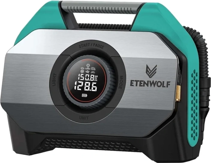 Etenwolf S6 autokompressor 11,03 bar 19 200 mAh – Sinine