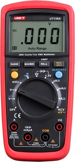 Digitaalne multimeeter Uni-T UT139A true RMS