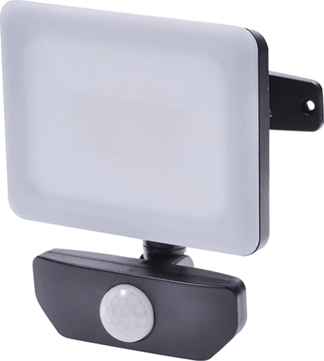 Solight LED prožektor Quick liikumisanduriga 10 W, 850 lm, 4000 K, IP44, must