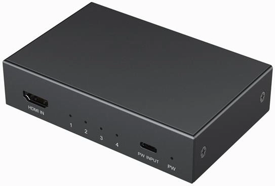 HDMI-jaotur 4K, 4 porti