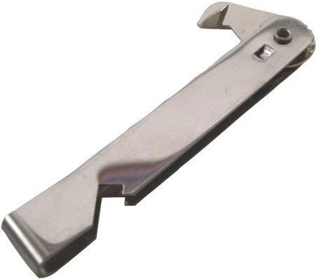 Konservi- ja kroonkorkide avaja Standard, 13 cm, metall